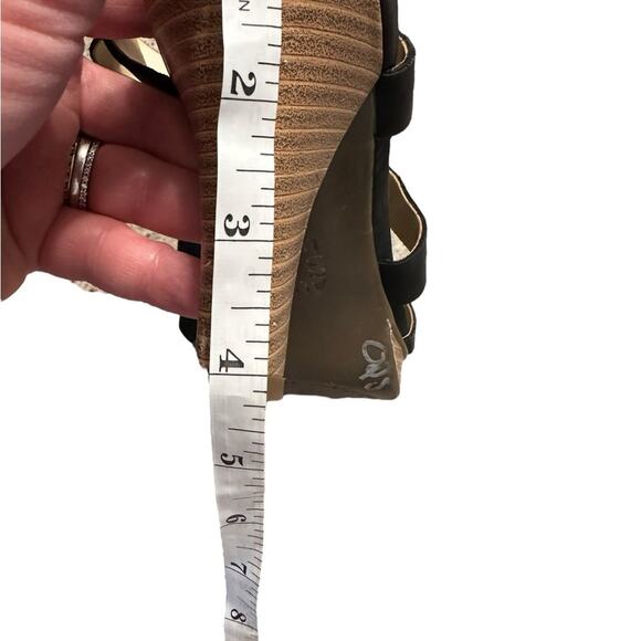 Naturalizer Black Open Toe Heeled Strappy Sandals size 9 - Picture 4 of 7